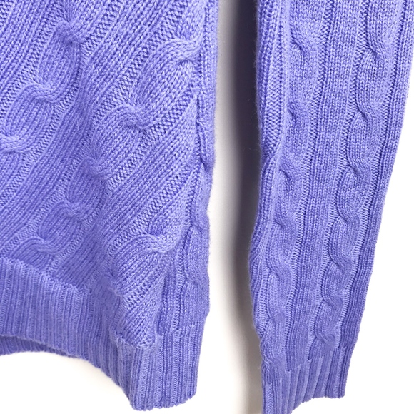 Ralph Lauren Black Label Cashmere Cable-Knit - Picture 5 of 7